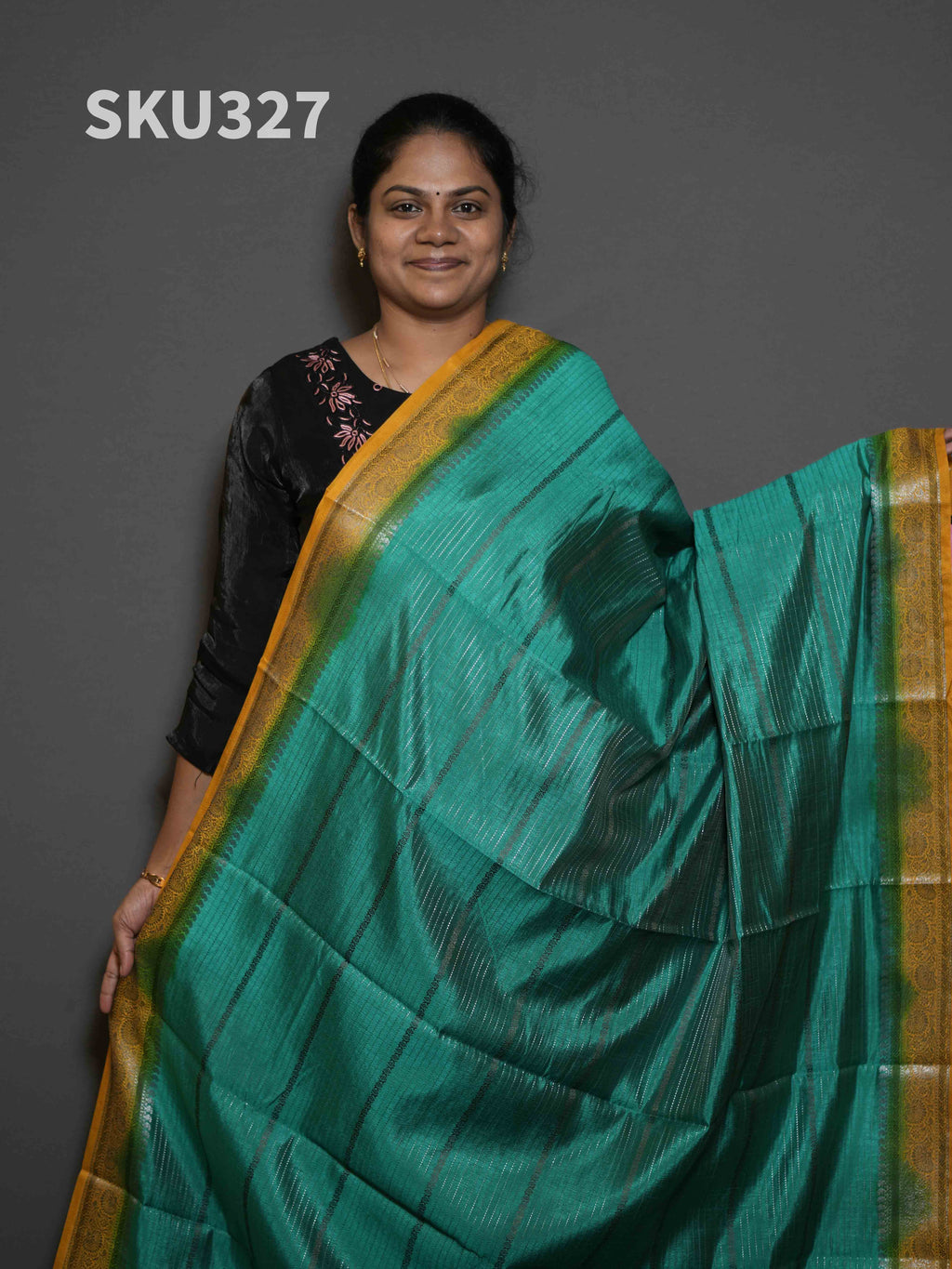 Cotton Banaras Sarees Heritage Grace / SKU327 – 1