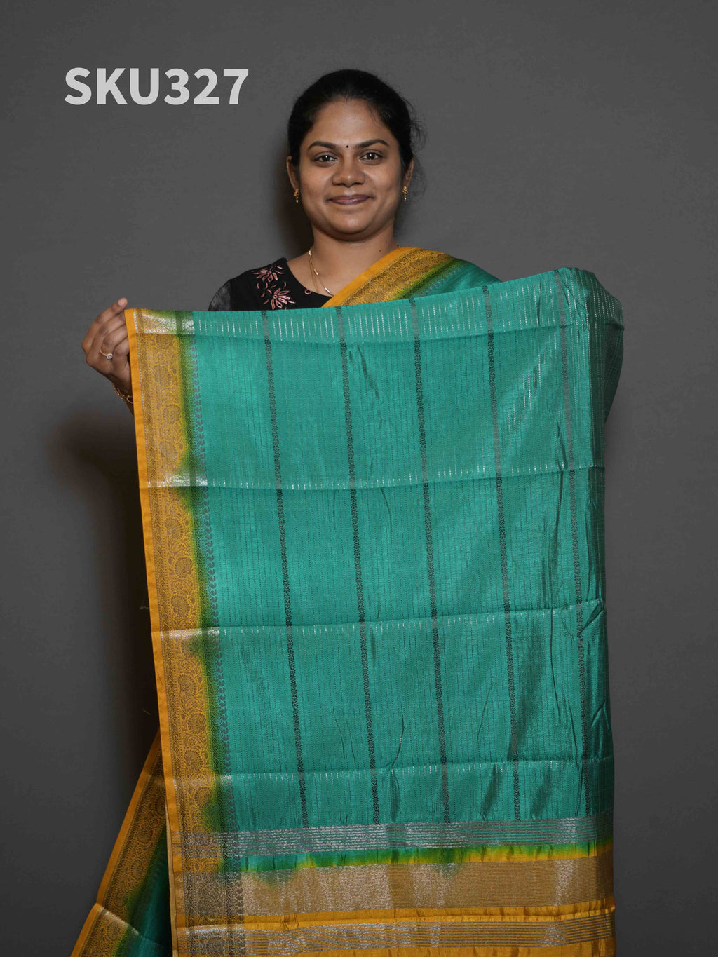Cotton Banaras Sarees Heritage Grace / SKU327 – 1