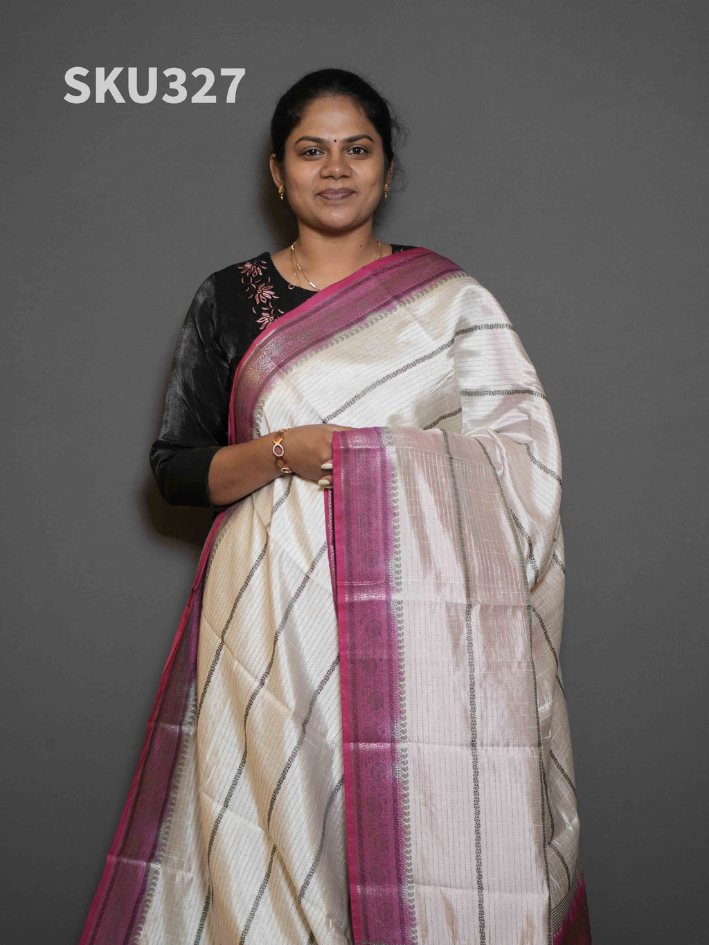 Cotton Banaras Sarees Royal Heritage / SKU327 – 3