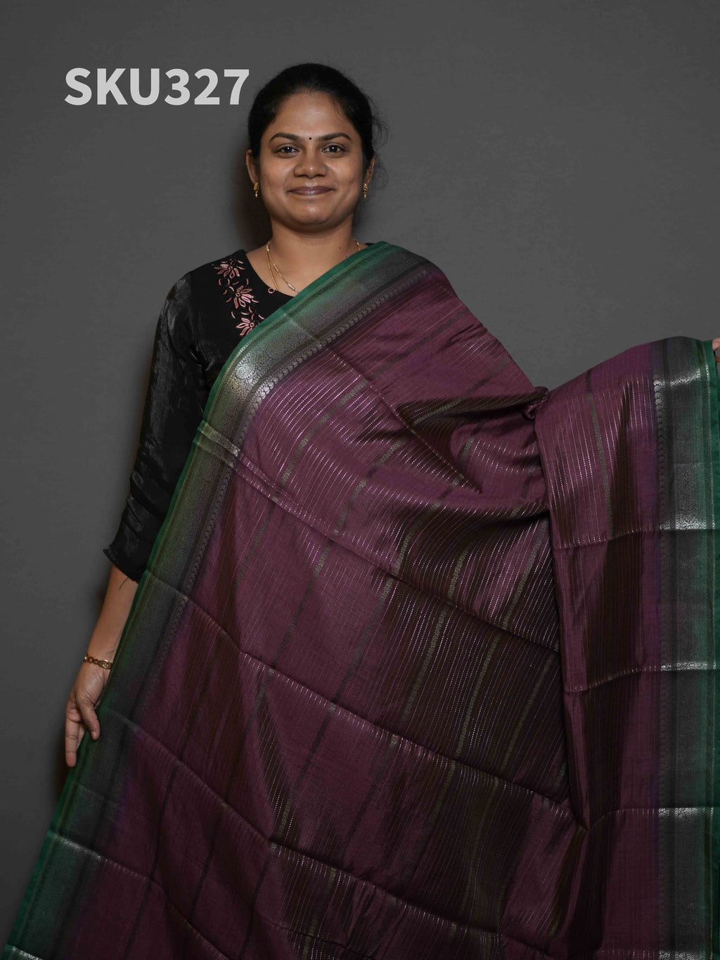 Cotton Banaras Sarees Festive Radiance / SKU327 – 4