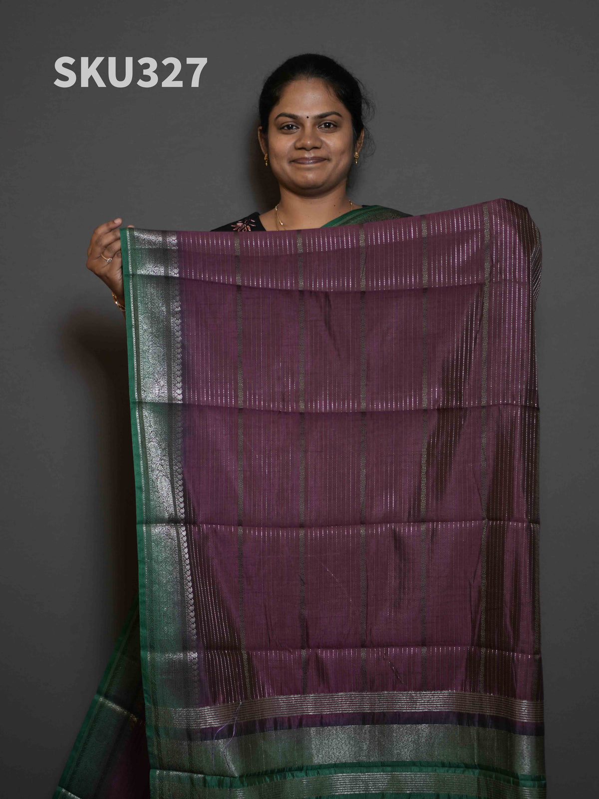 Cotton Banaras Sarees Festive Radiance / SKU327 – 4