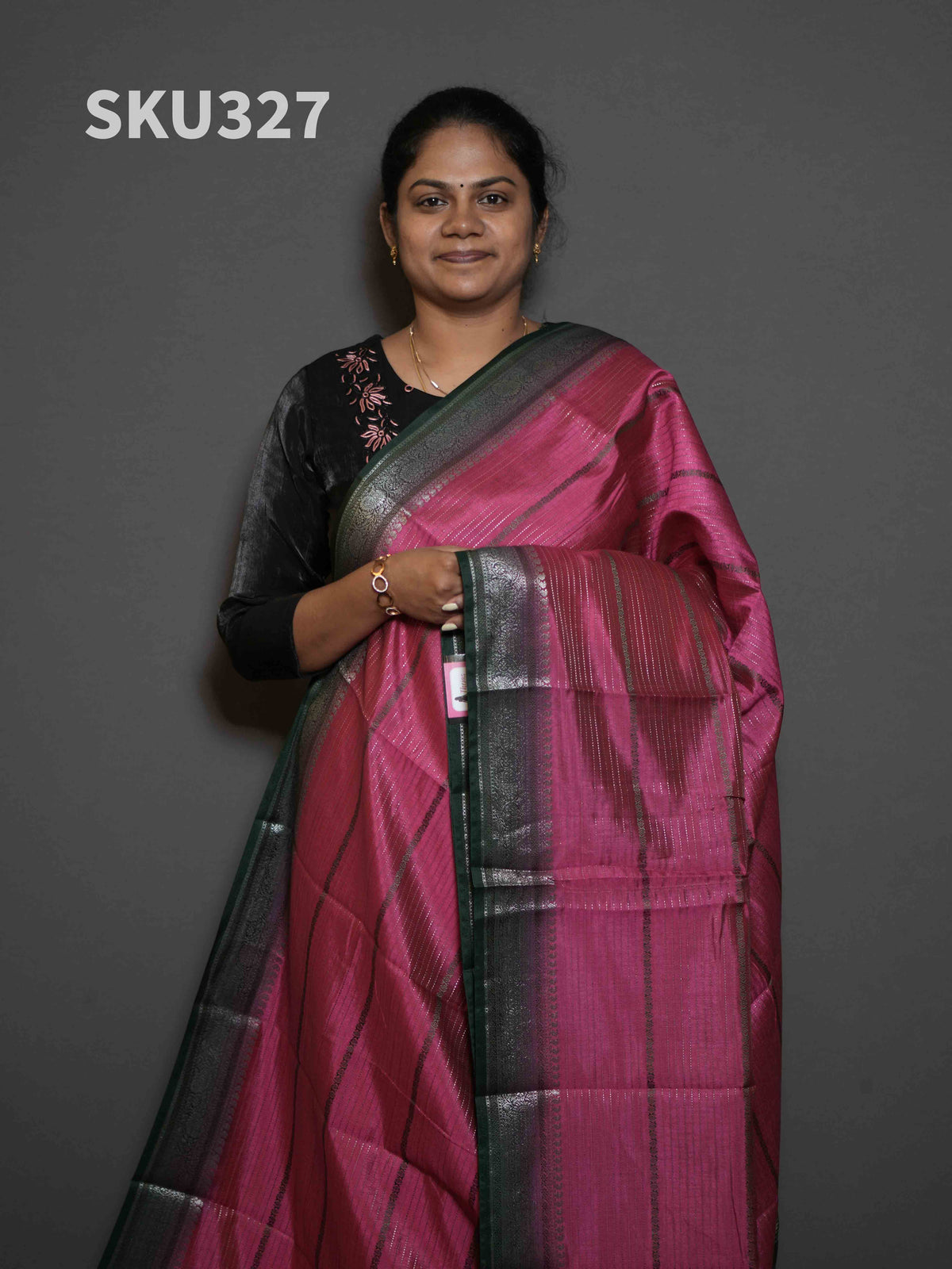 Cotton Banaras Sarees Timeless Beauty / SKU327 – 5