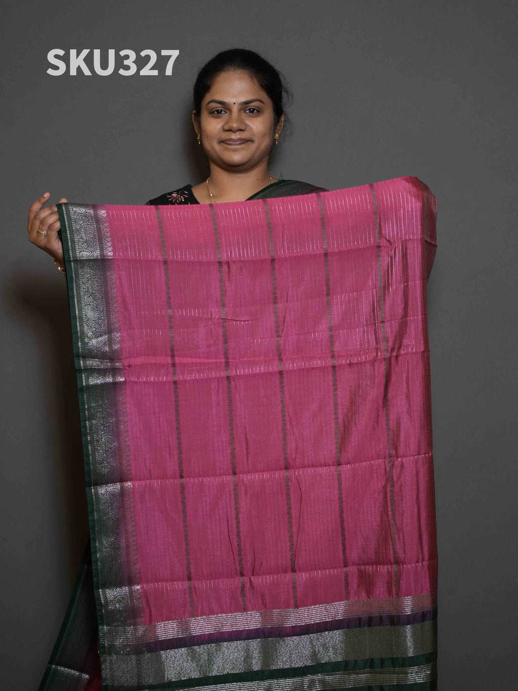 Cotton Banaras Sarees Timeless Beauty / SKU327 – 5