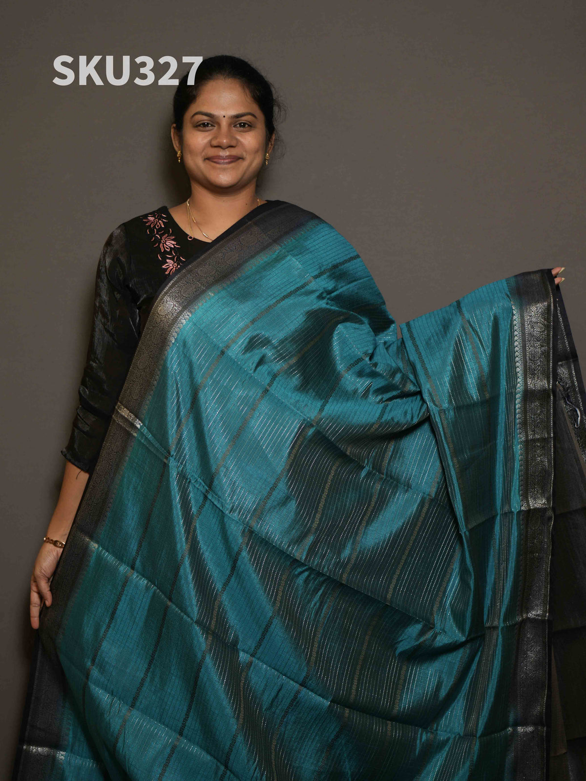 Cotton Banaras Sarees Signature Weave / SKU327 – 6
