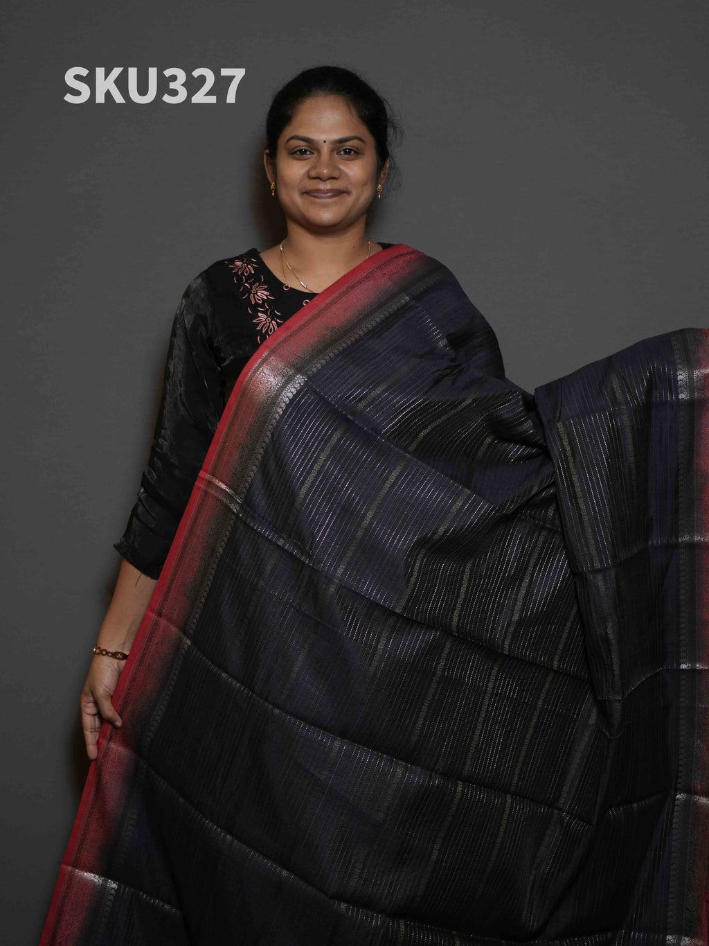 Cotton Banaras Sarees Golden Tradition / SKU327 – 7