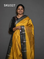 Cotton Banaras Sarees Elegant Motifs / SKU327 – 8