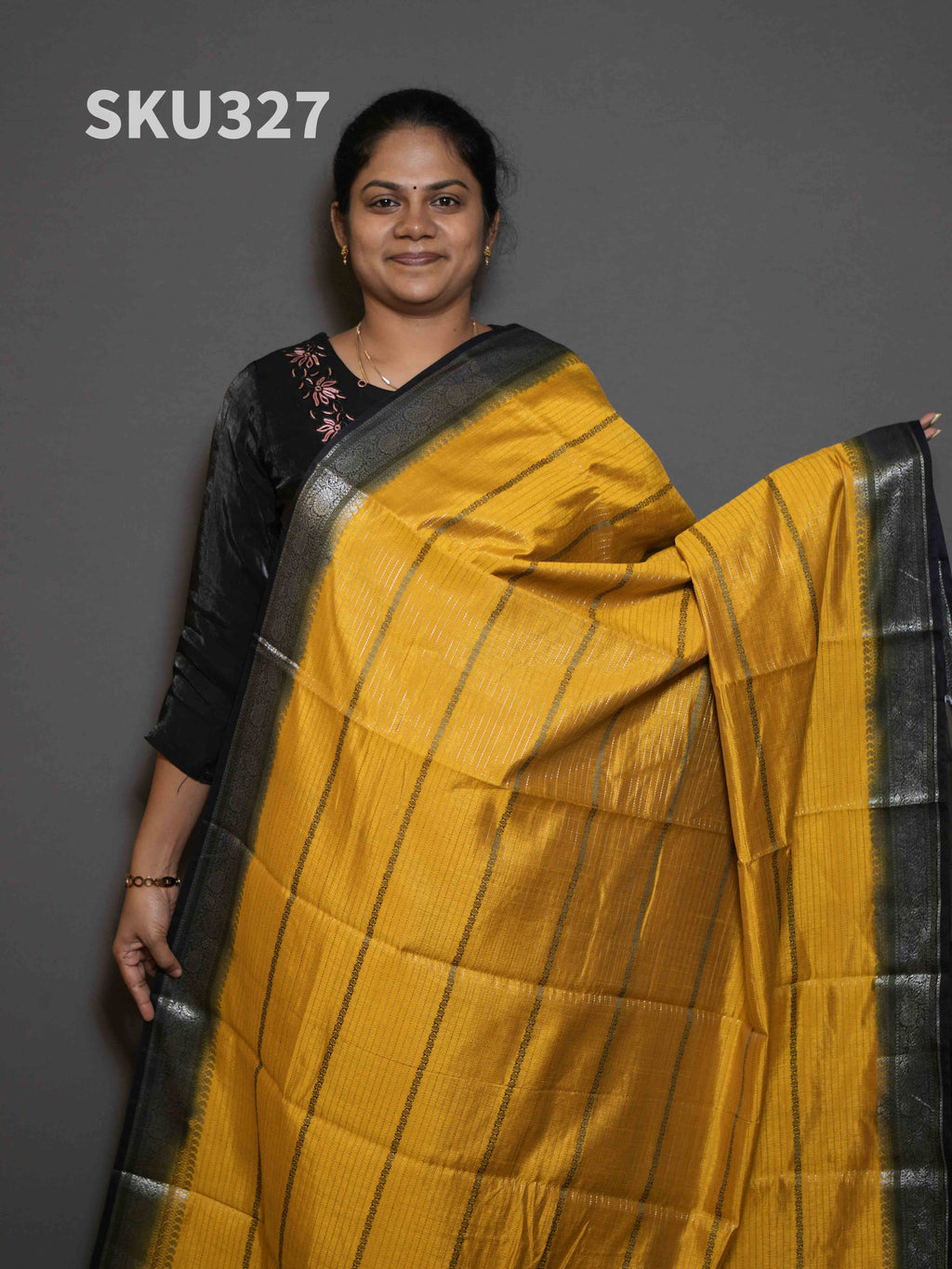 Cotton Banaras Sarees Elegant Motifs / SKU327 – 8