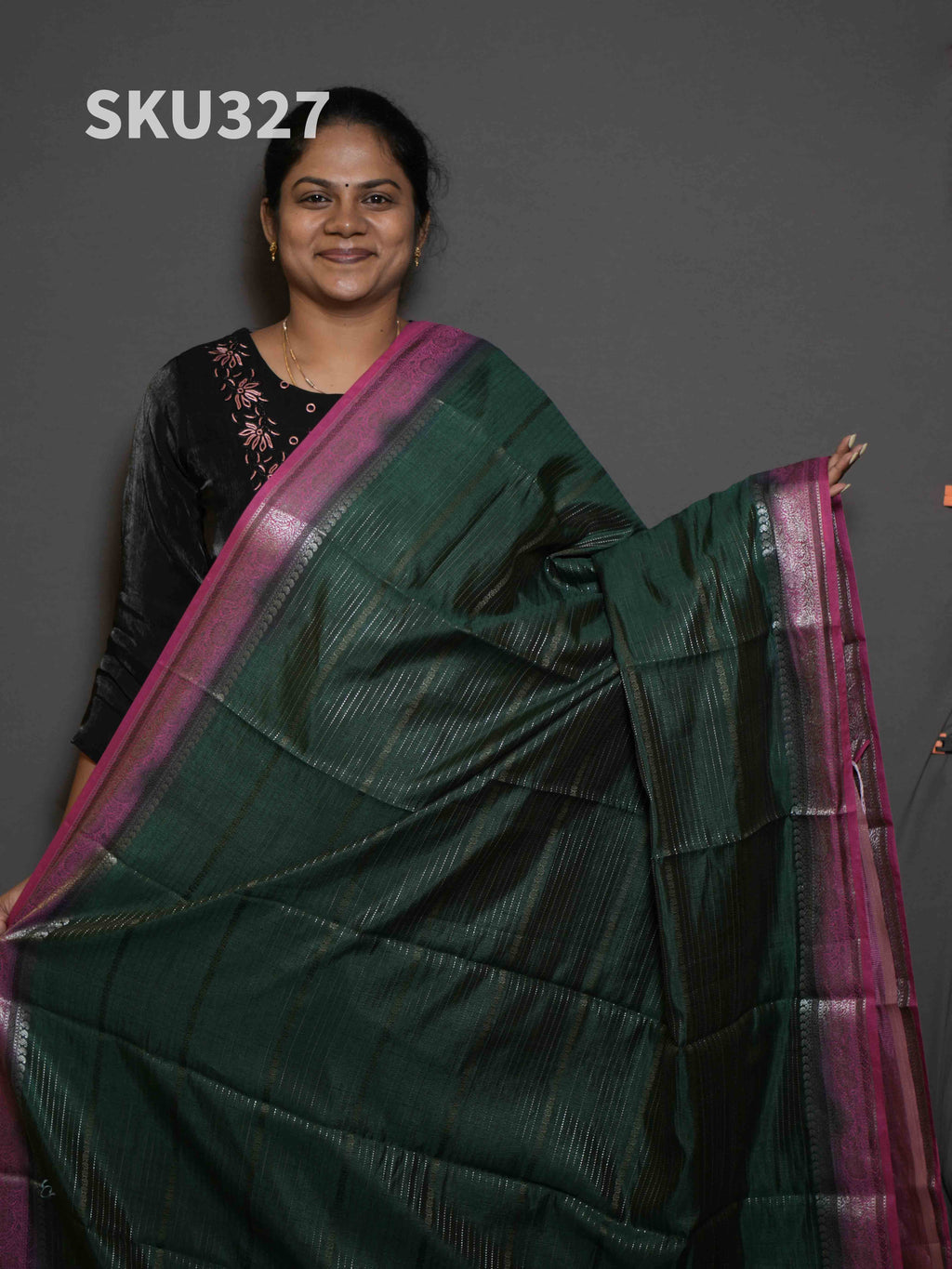 Cotton Banaras Sarees Regal Beauty / SKU327 – 9
