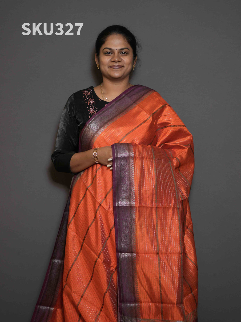 Cotton Banaras Sarees Heritage Charm / SKU327 – 10