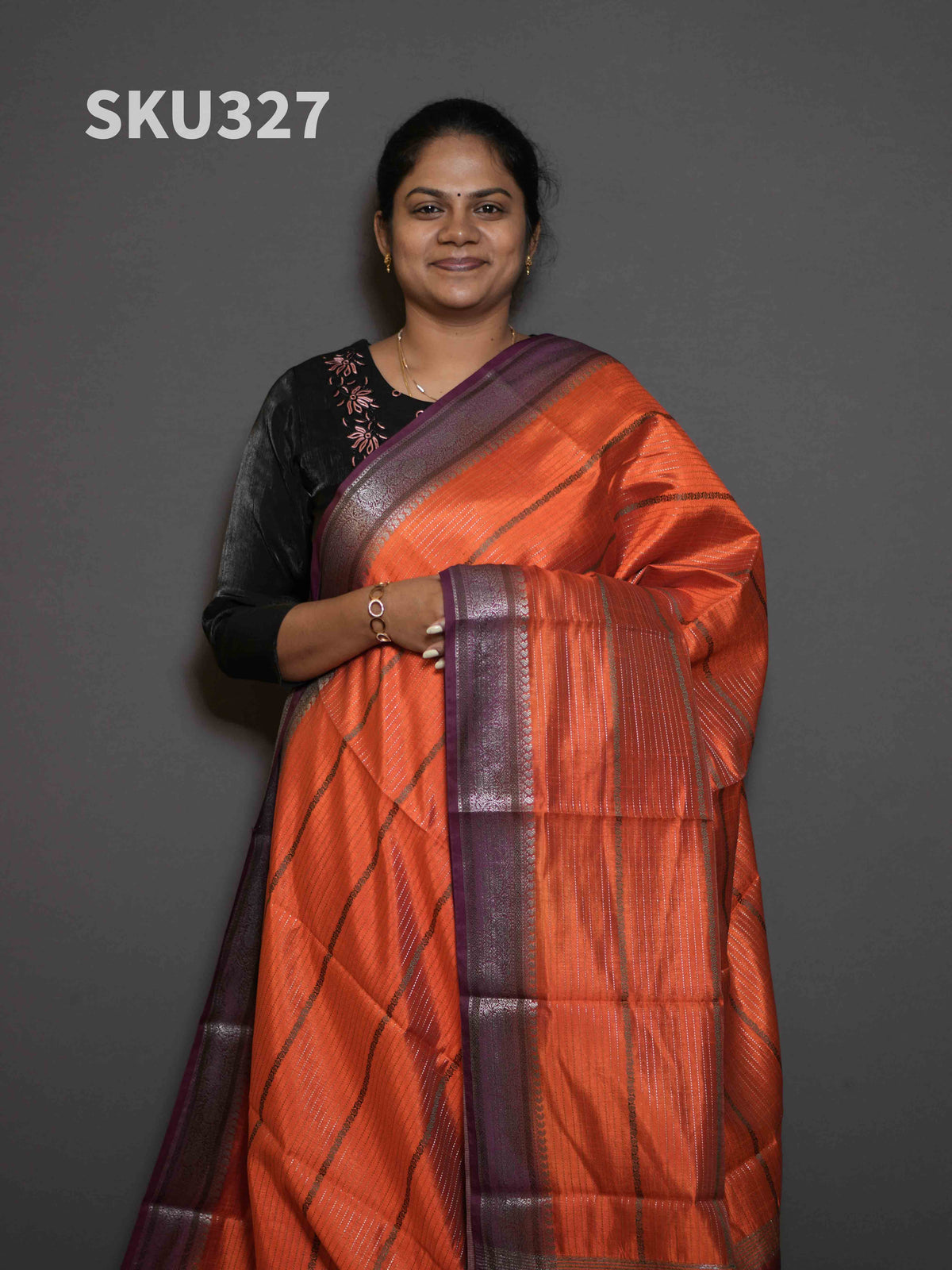 Cotton Banaras Sarees Heritage Charm / SKU327 – 10