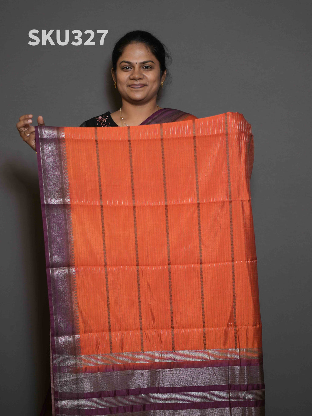 Cotton Banaras Sarees Heritage Charm / SKU327 – 10