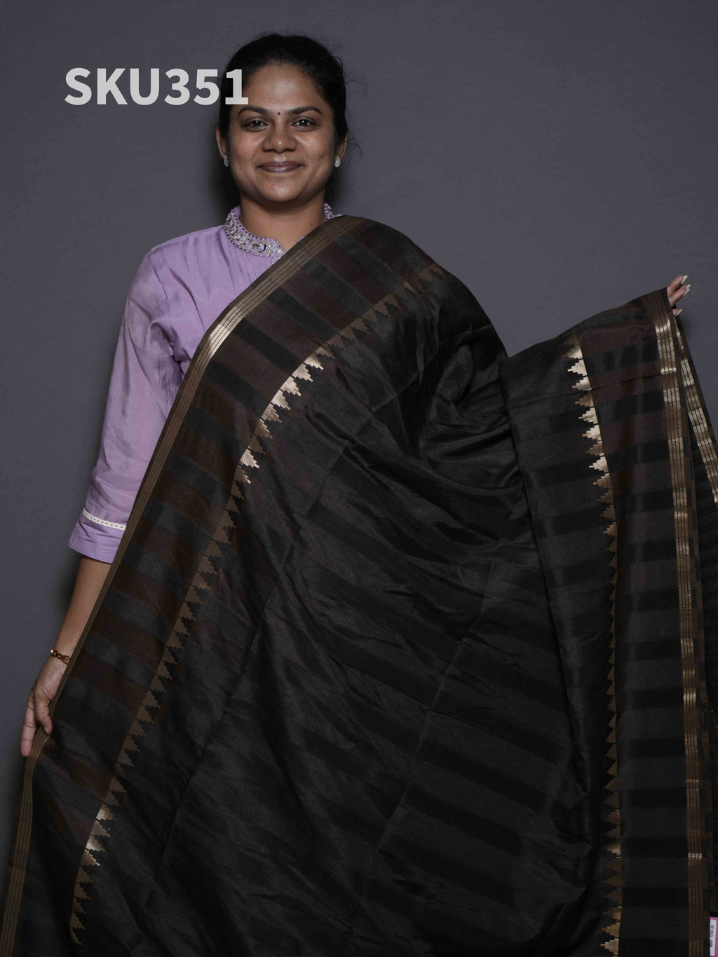 Raw Tussar Sarees Regal Tradition / SKU351 – 4