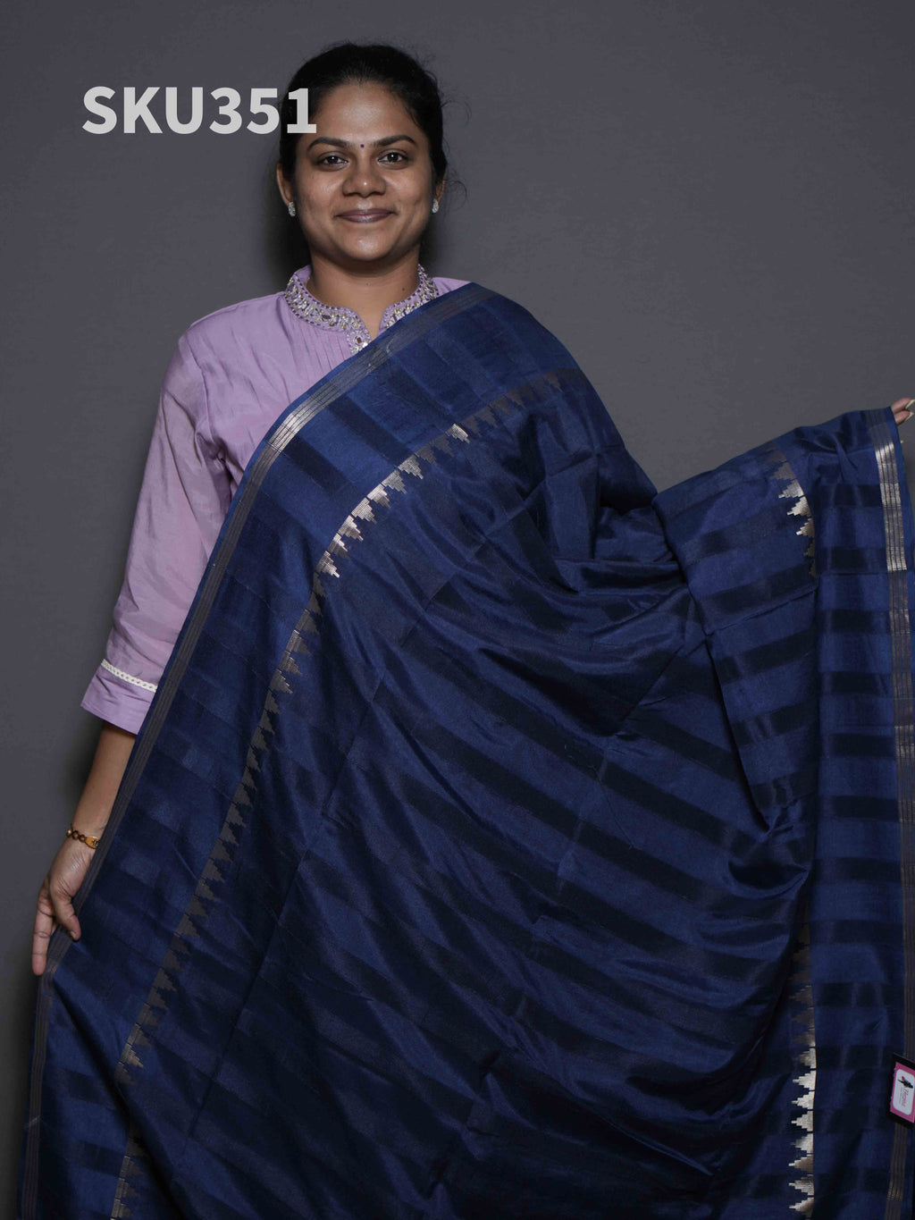 Raw Tussar Sarees Refined Texture / SKU351 – 8