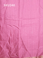 Crush Tussar Sarees Natural Grace / SKU340 – 1