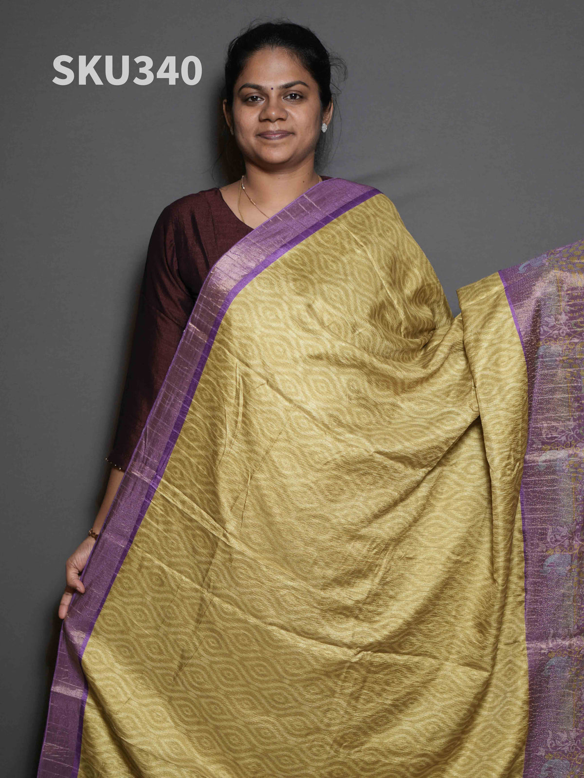 Crush Tussar Sarees Timeless Beauty / SKU340 – 3