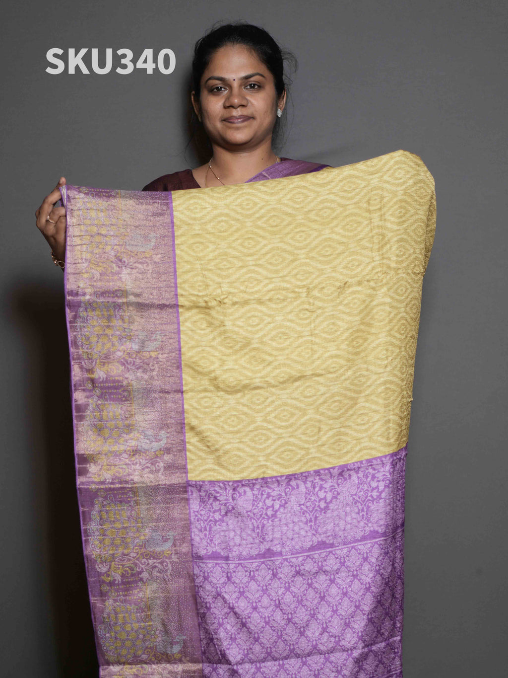 Crush Tussar Sarees Timeless Beauty / SKU340 – 3