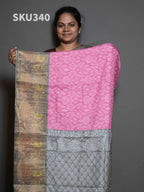 Crush Tussar Sarees Refined Drape / SKU340 – 7