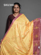 Crush Tussar Sarees Everyday Grace / SKU340 – 8