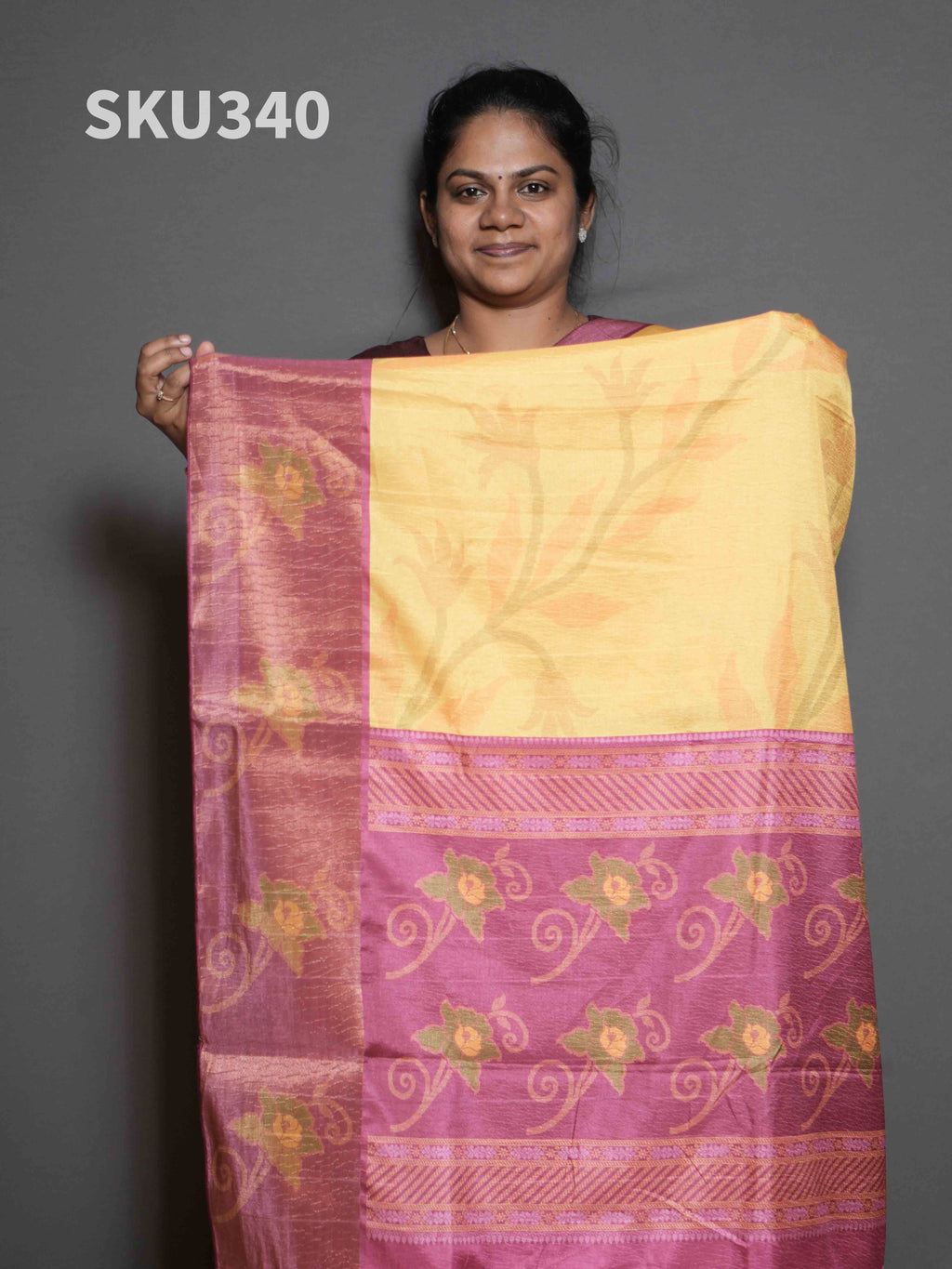 Crush Tussar Sarees Everyday Grace / SKU340 – 8