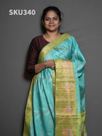 Crush Tussar Sarees Modern Grace / SKU340 – 10