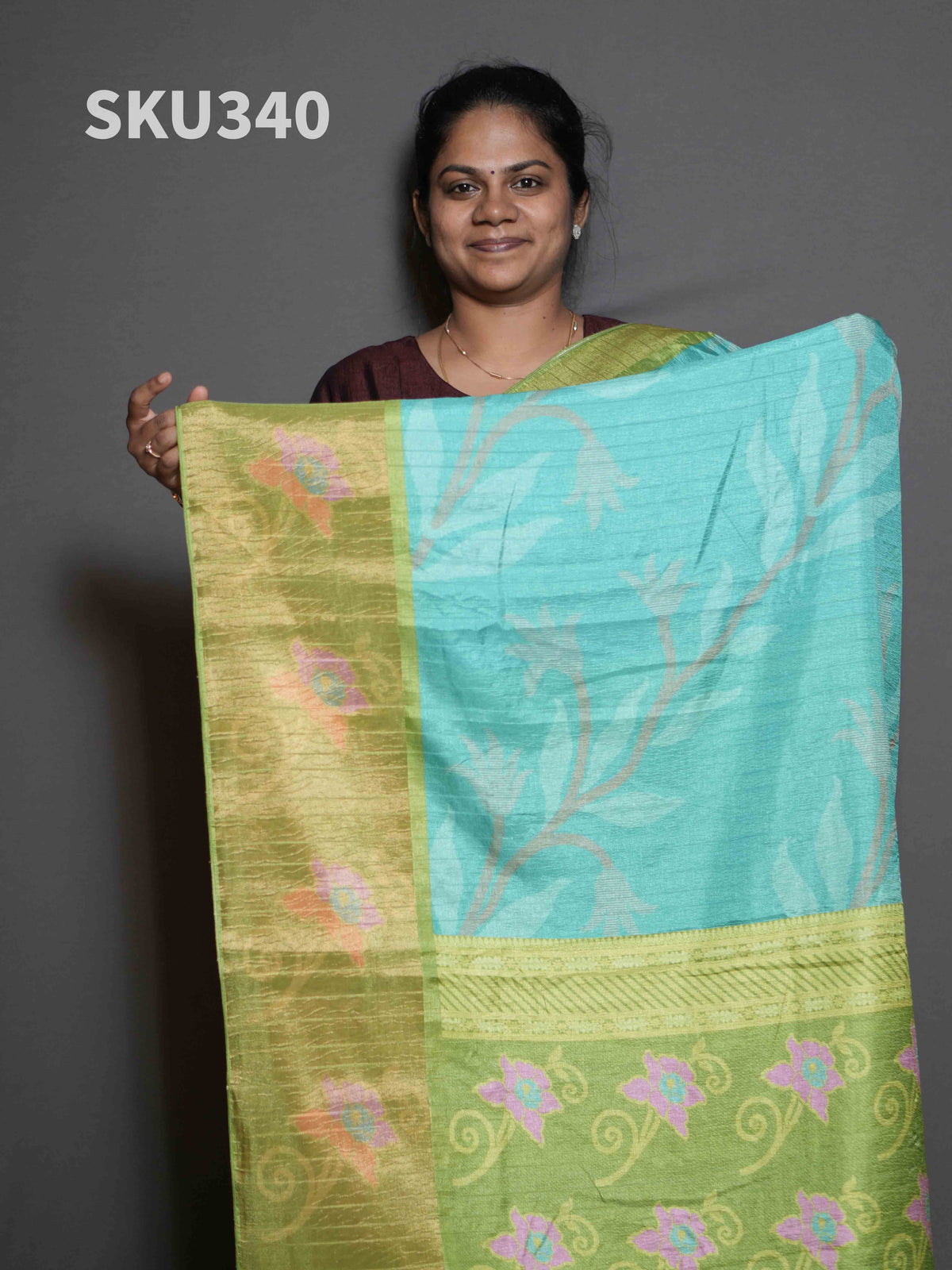 Crush Tussar Sarees Modern Grace / SKU340 – 10