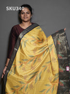 Crush Tussar Sarees Soft Radiance / SKU340 – 11