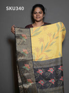 Crush Tussar Sarees Soft Radiance / SKU340 – 11
