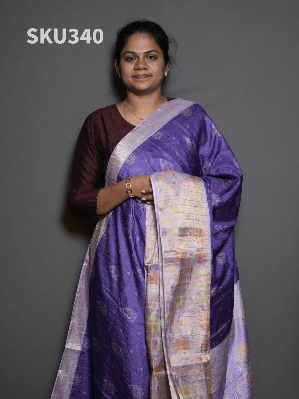 Crush Tussar Sarees Signature Style / SKU340 – 12