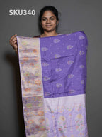 Crush Tussar Sarees Signature Style / SKU340 – 12