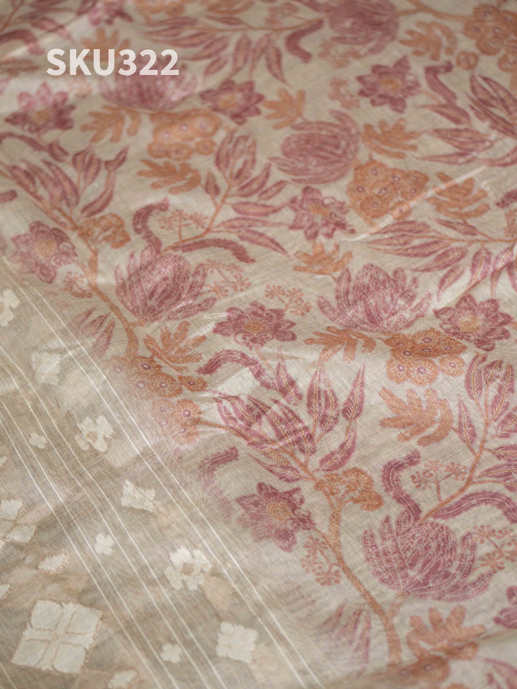 Chanderi Salwar Materials Royal Sheen / SKU322 – 1