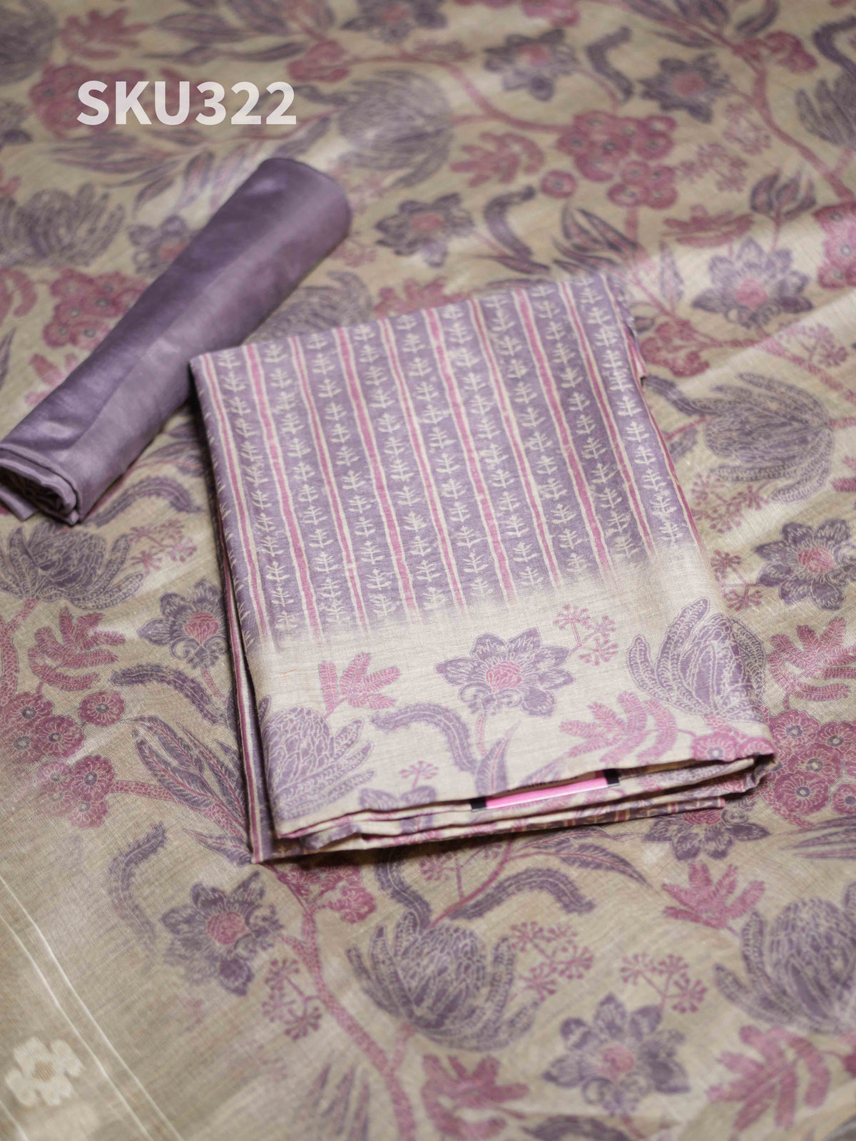 Chanderi Salwar Materials Timeless Radiance / SKU322 – 4