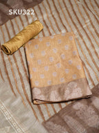 Chanderi Salwar Materials Heritage Weave / SKU322 – 5
