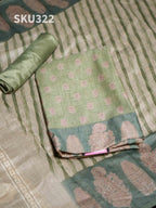 Chanderi Salwar Materials Graceful Texture / SKU322 – 6