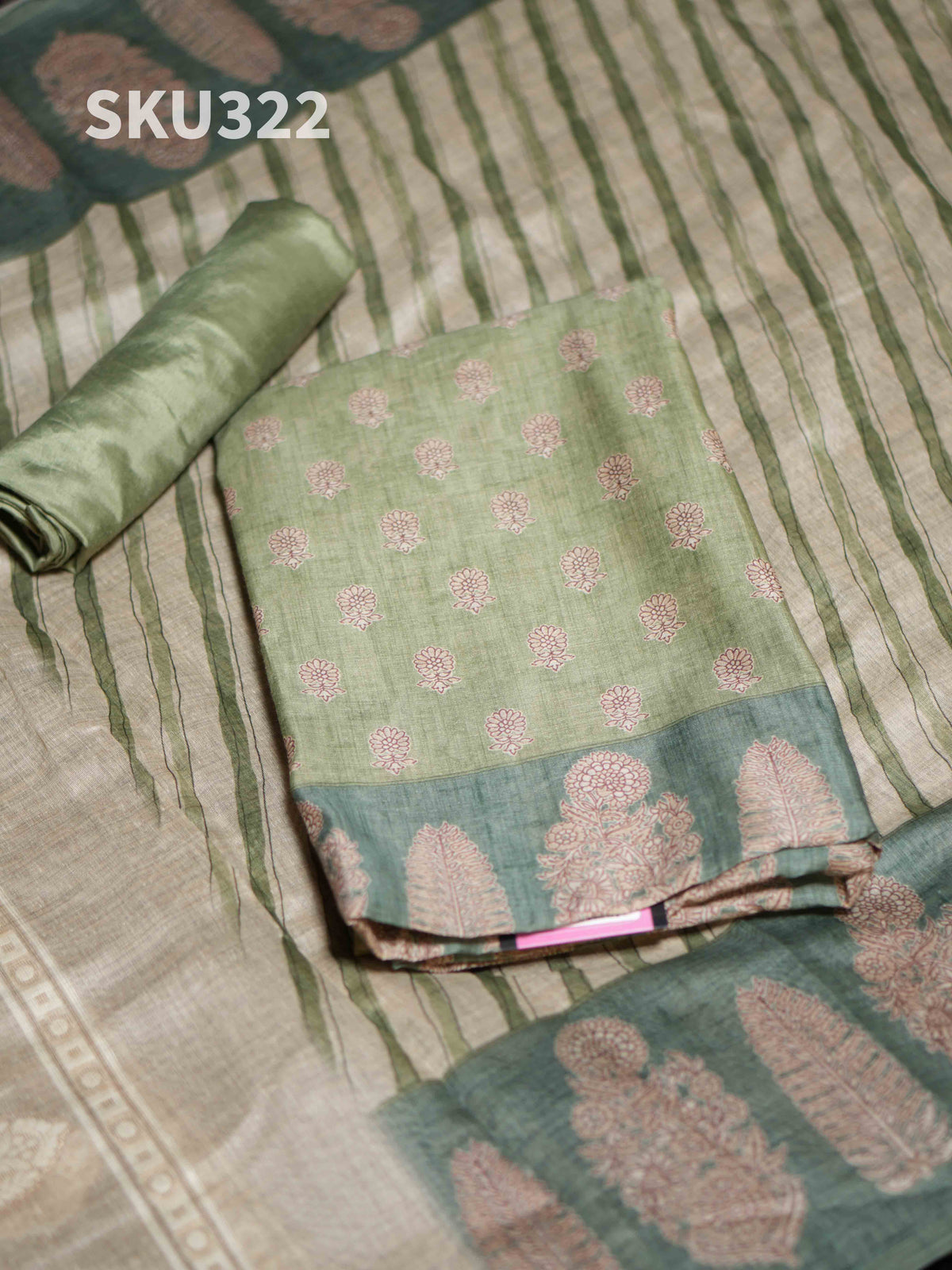 Chanderi Salwar Materials Graceful Texture / SKU322 – 6