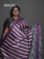 Gulabi Tussar Sarees Festive Grace / SKU355 – 1