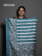 Gulabi Tussar Sarees Royal Charm / SKU355 – 2