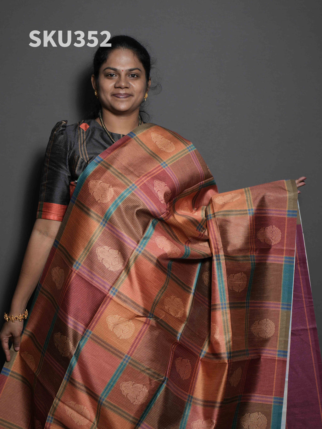 Tissue Chappa Sarees Timeless Charm / SKU352 – 3