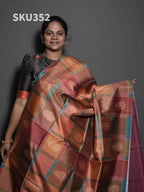 Tissue Chappa Sarees Timeless Charm / SKU352 – 3
