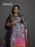Tissue Chappa Sarees Graceful Drape / SKU352 – 7
