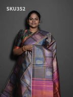 Tissue Chappa Sarees Graceful Drape / SKU352 – 7