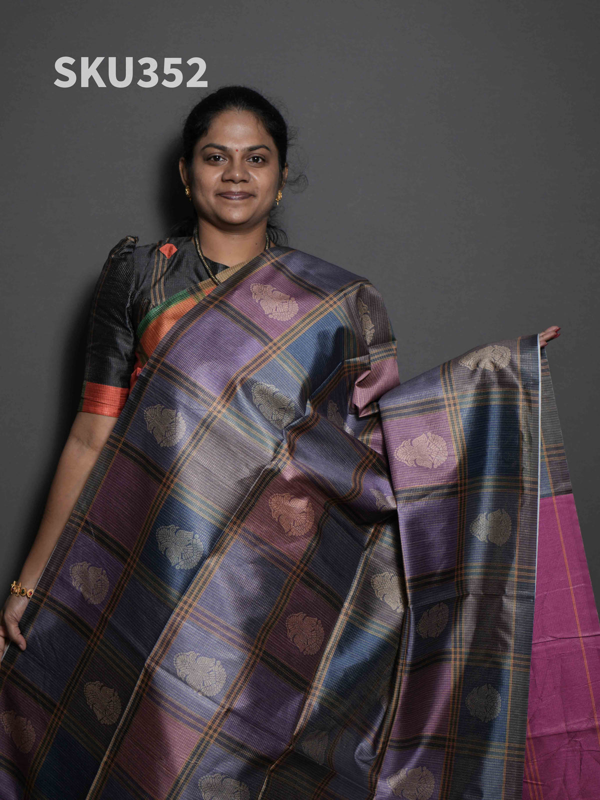 Tissue Chappa Sarees Graceful Drape / SKU352 – 7