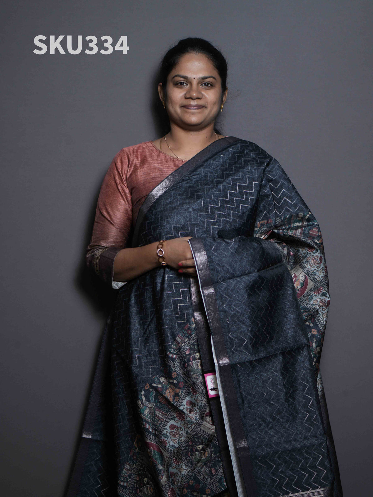 Chanderi Sarees Royal Grace / SKU334 – 1