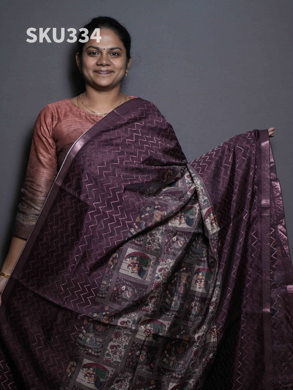 Chanderi Sarees Heritage Beauty / SKU334 – 3
