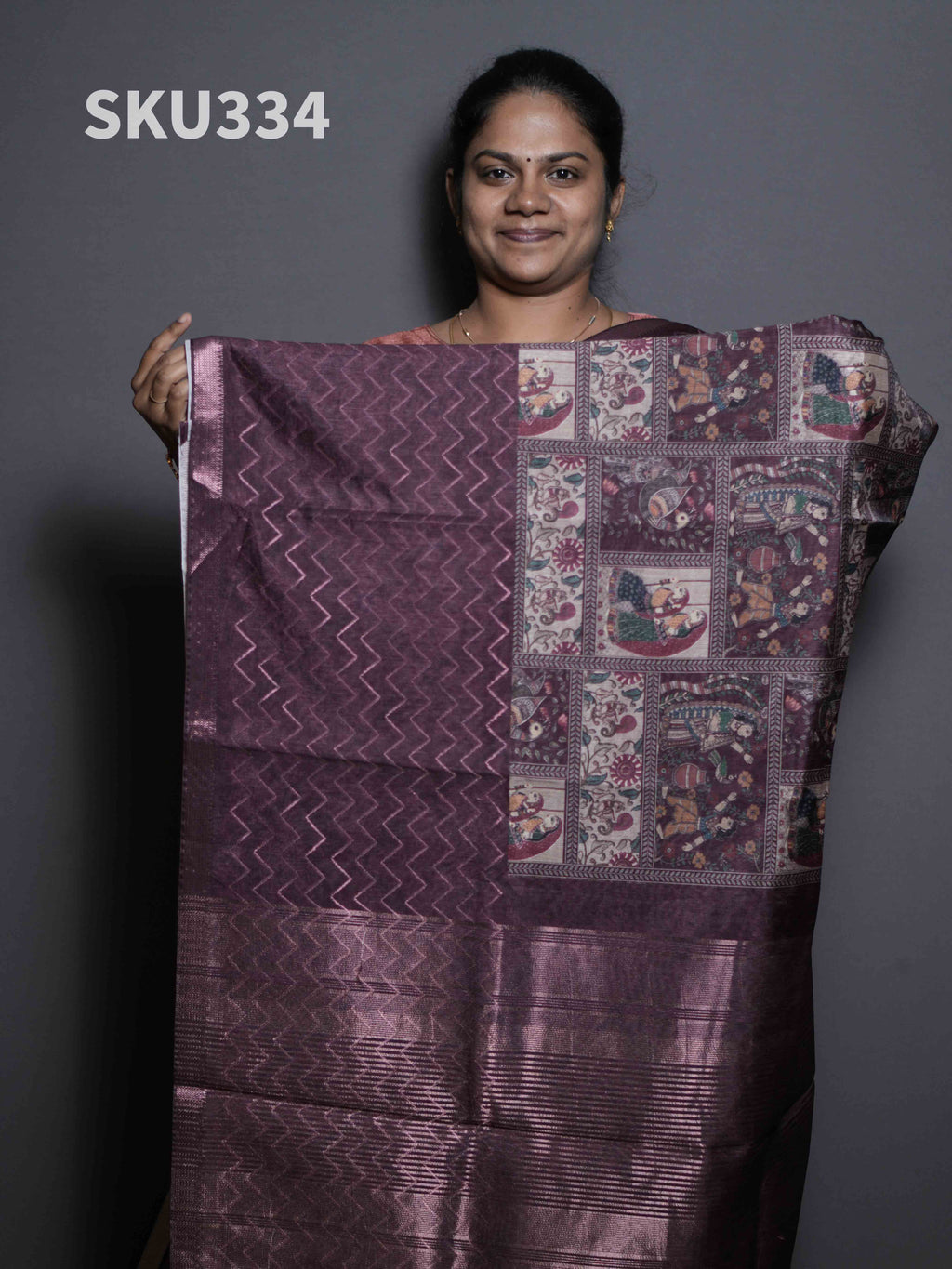 Chanderi Sarees Heritage Beauty / SKU334 – 3