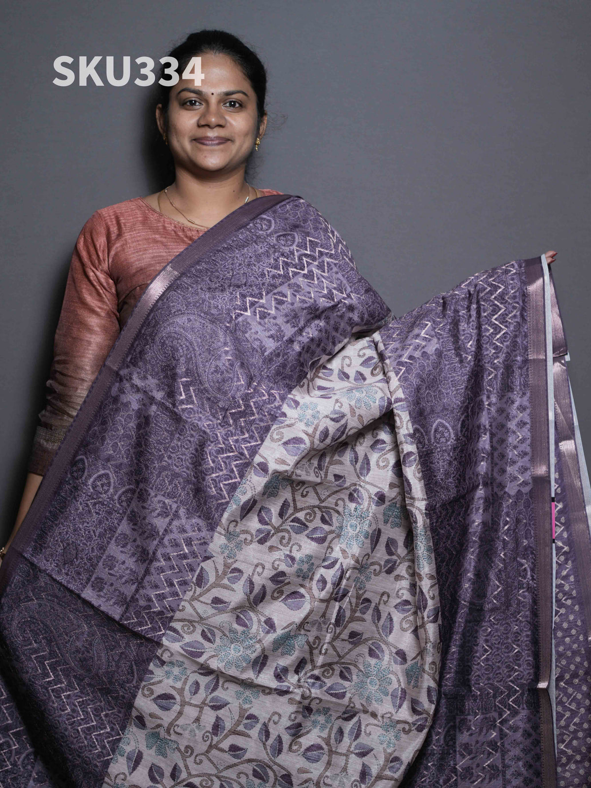 Chanderi Sarees Festive Radiance / SKU334 – 4