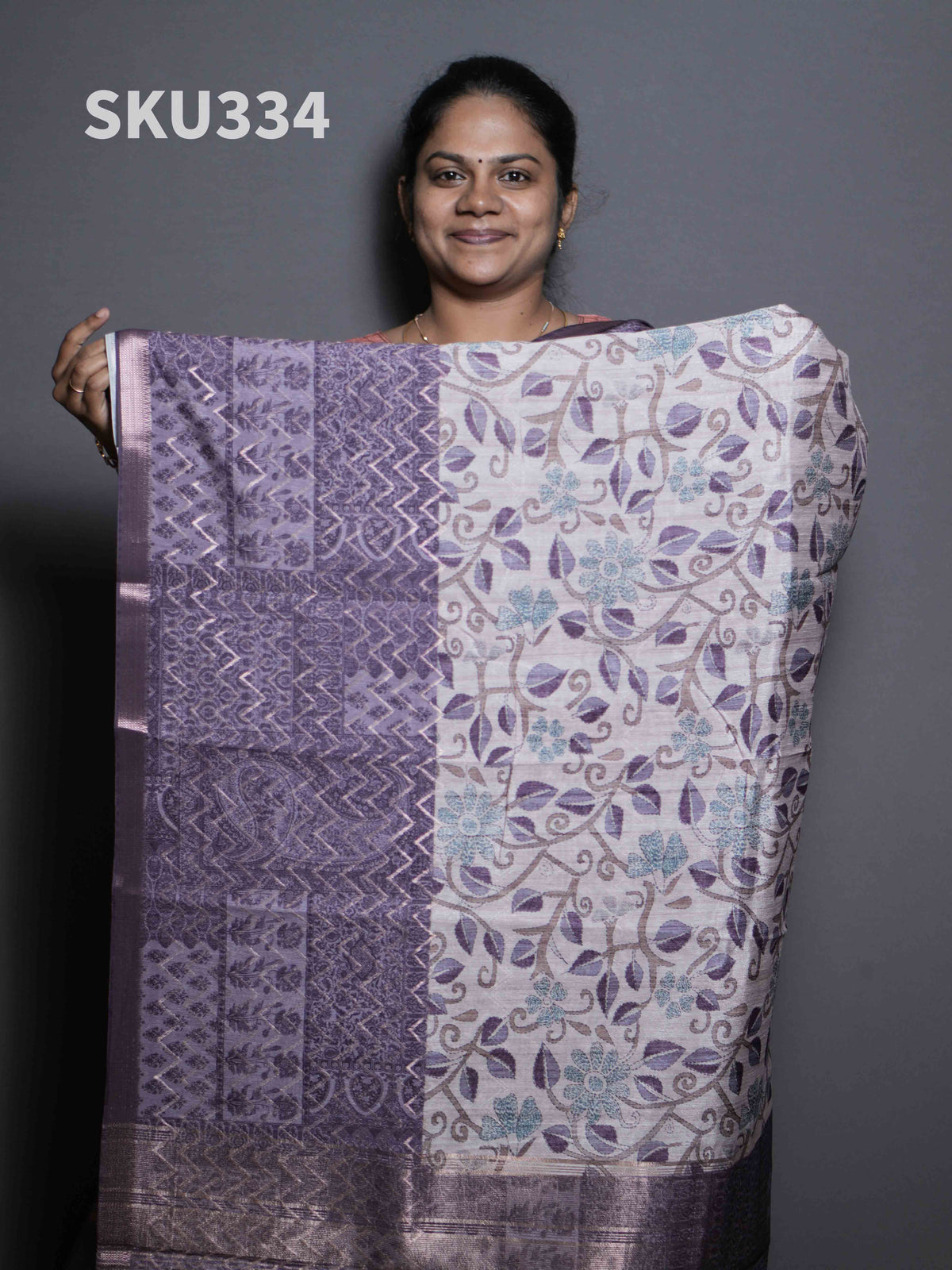 Chanderi Sarees Festive Radiance / SKU334 – 4