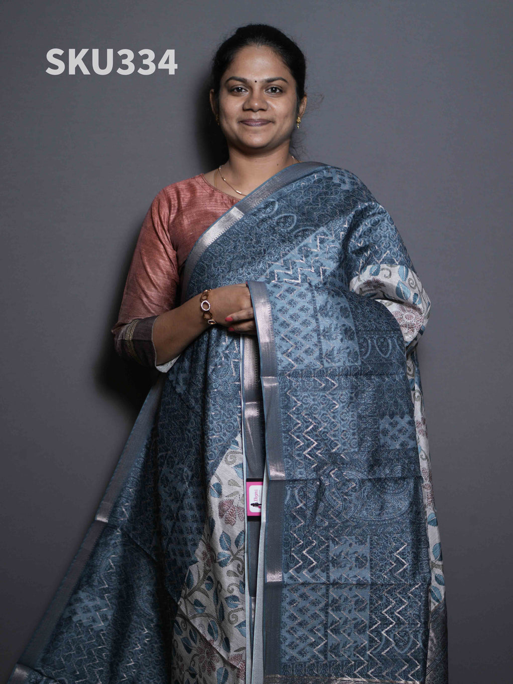 Chanderi Sarees Signature Weave / SKU334 – 6