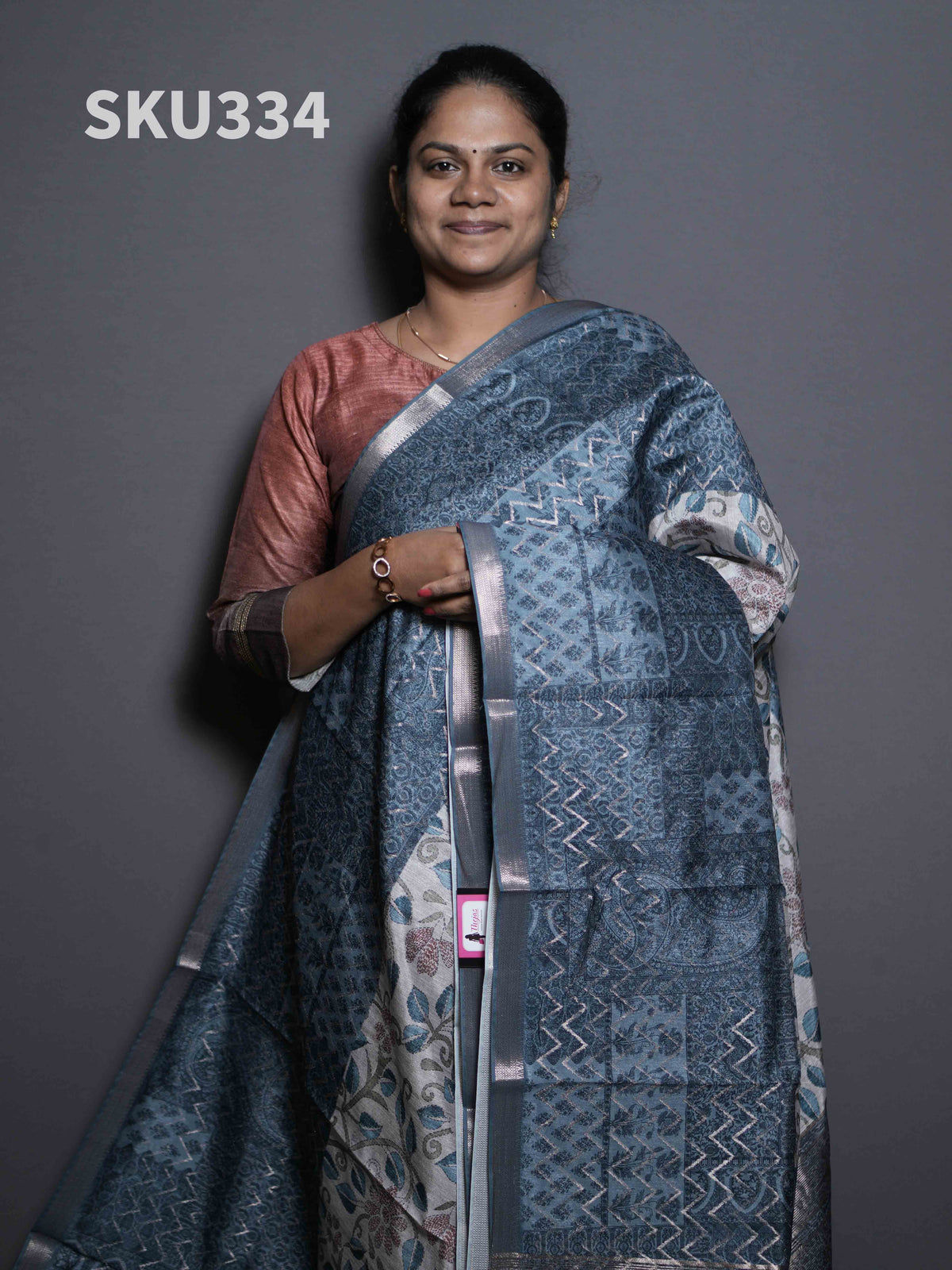 Chanderi Sarees Signature Weave / SKU334 – 6