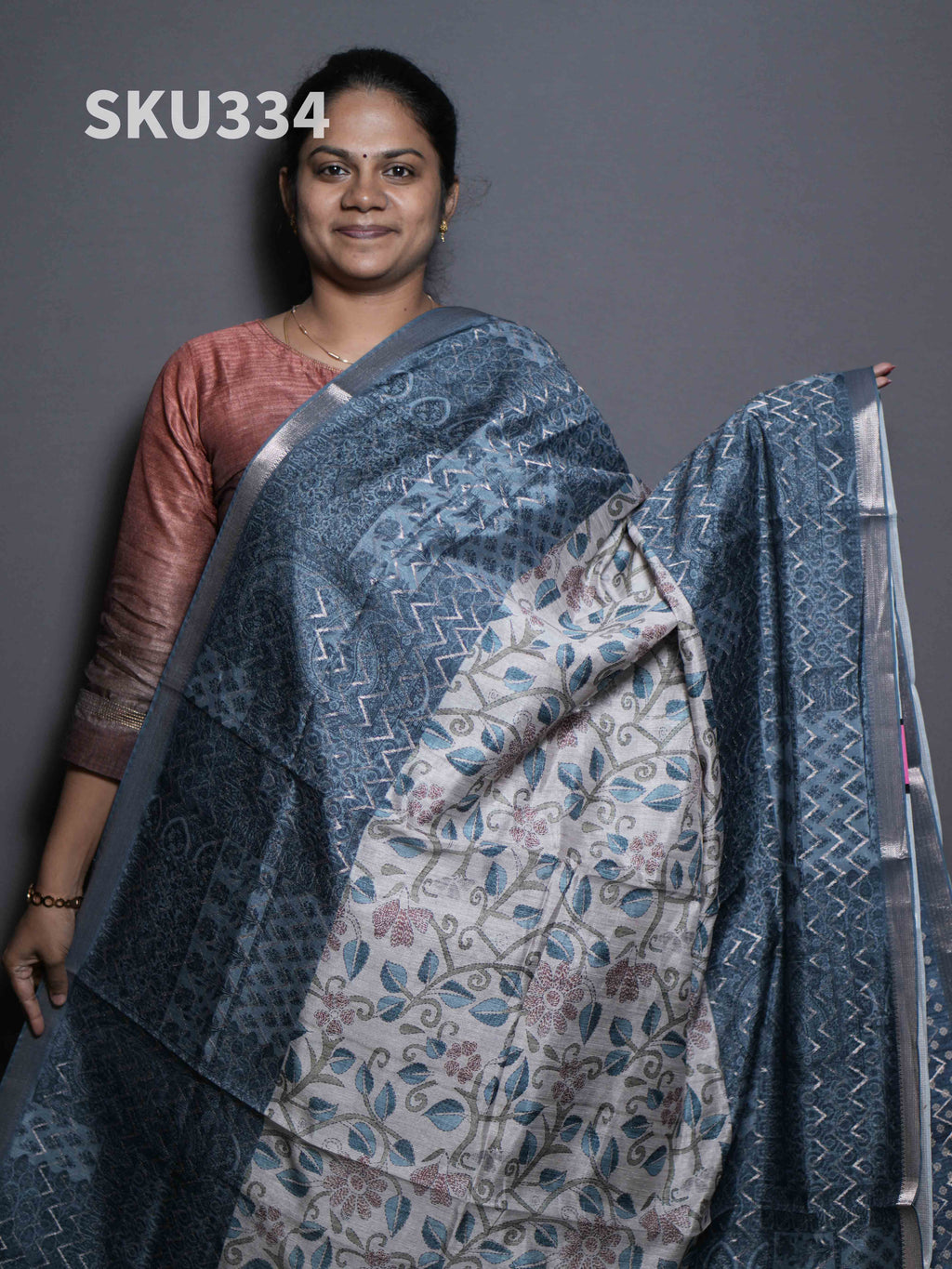 Chanderi Sarees Signature Weave / SKU334 – 6