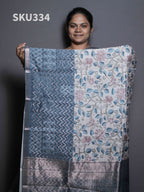 Chanderi Sarees Signature Weave / SKU334 – 6